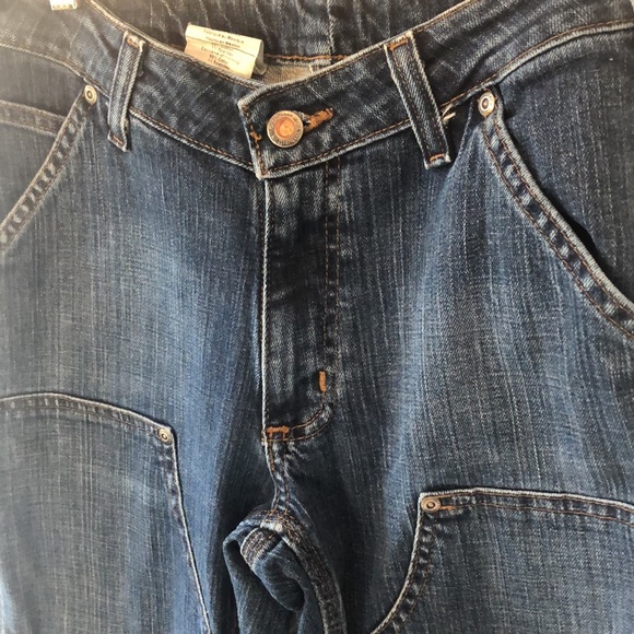 Carhartt Slim Straight Womens 4 Denim Jeans - Picture 6 of 12